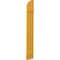 Ekena Millwork Americraft 2-Board (2 Batten) Wood Joined Board-n-Batten Shutters w/ Arch Top, ARW101BQ207X77TUH, PR ARW101BQ207X77TUH - alternate 6